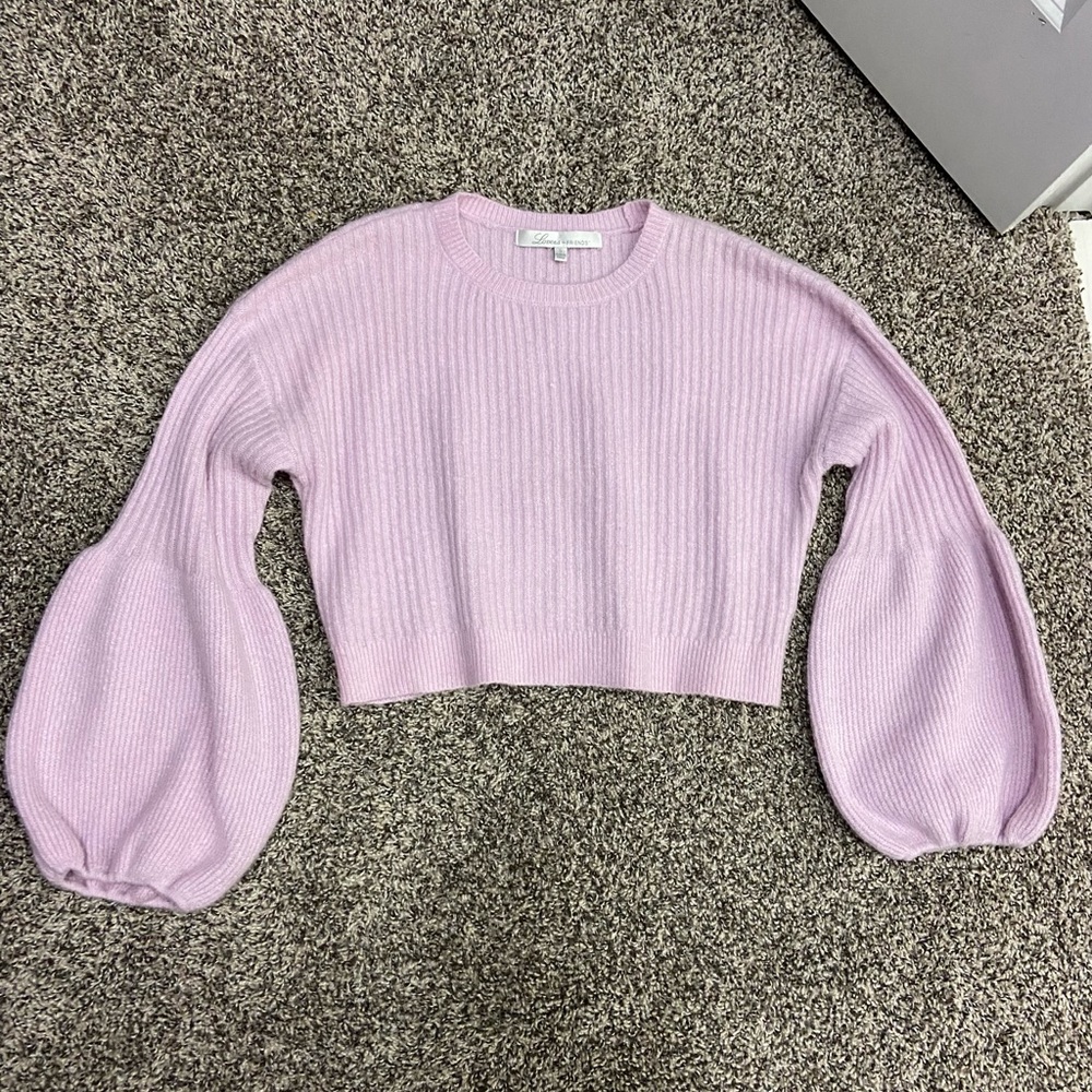 Lovers + Friends Lilac sweater